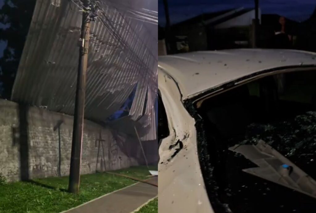 Temporal em Curitiba