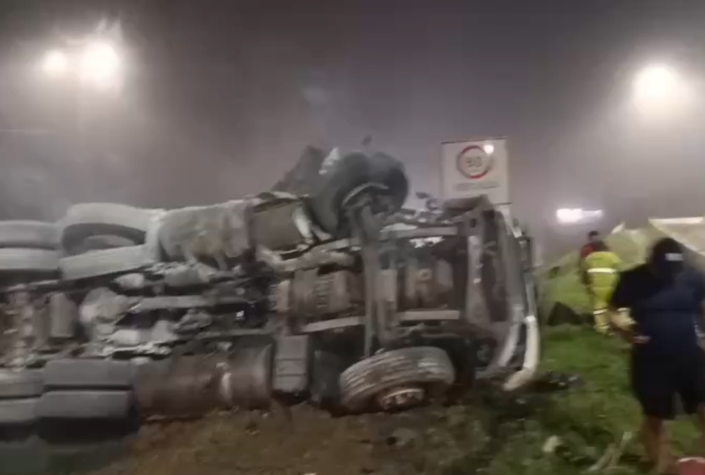 acidente na br-376