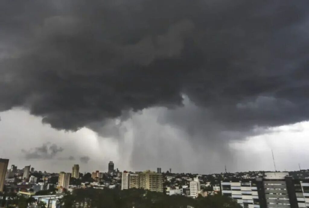 Chuva em Curitiba