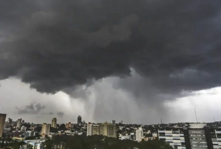 Chuva em Curitiba
