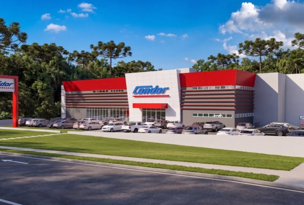 Condor inaugura novo supermercado no Campo de Santana, em Curitiba, com investimento de R$ 45 milhões e 140 empregos.