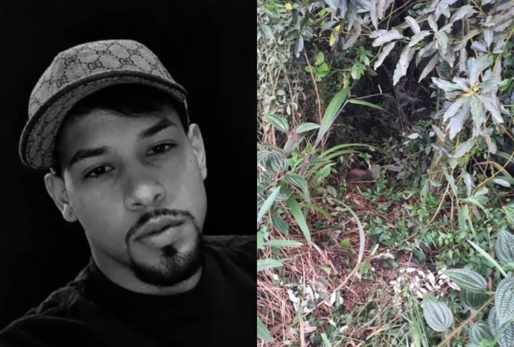 Jovem encontrado morto em Araucária foi identificado como João Pedro Ferreira da Silva, de 26 anos. Corpo tinha marcas de tiros e queimaduras.