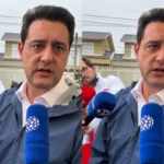 Ratinho Junior vota no 2º turno e defende mudança no Brasil